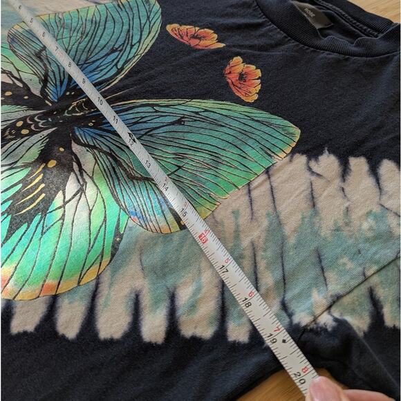 ROSE IN GOOD FAITH x LIL SKIES II Oversized Ultraviolets Tee T-Shirt, size S - Picture 5 of 7